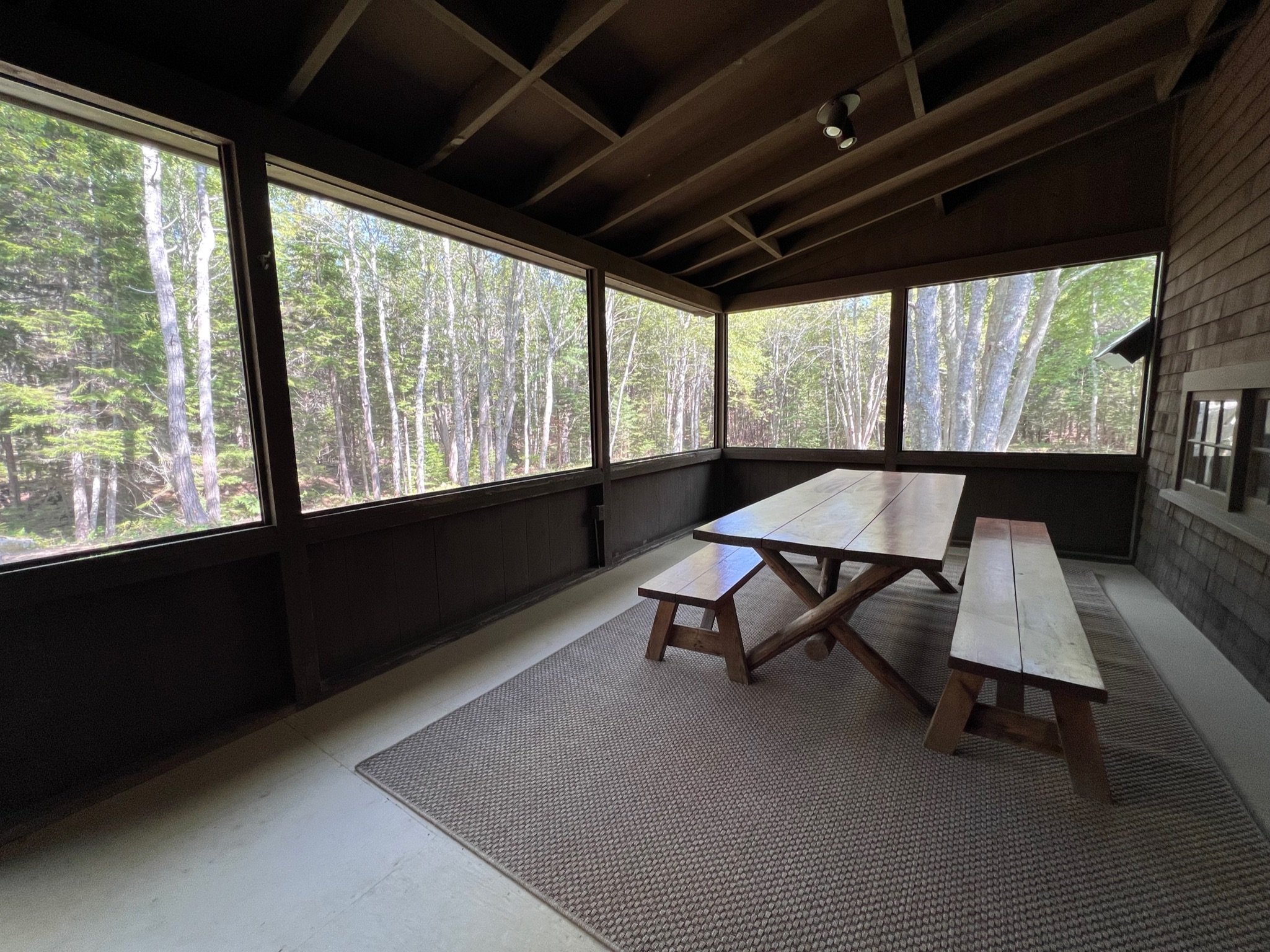 Still Meadow screened porch