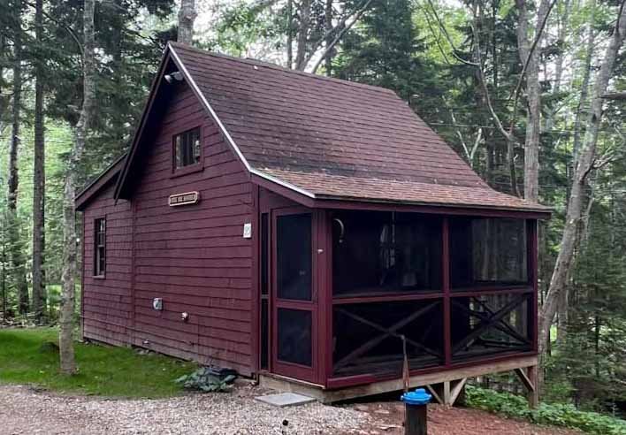 The Ice House oceanfront cottage on Long Cove, Phippsburg, Maine